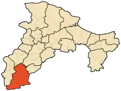 Localização de Ighil Ali