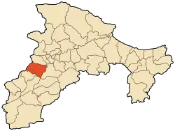 Localização de Ouzellaguen