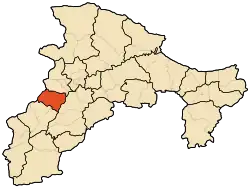 Localização de Ifri-Ouzellaguen