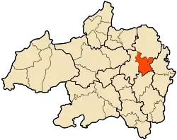 Localização de Bir Kasdali