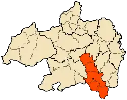 Localização de Bordj Ghedir