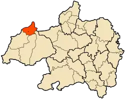 Localização de Ouled Sidi Brahim