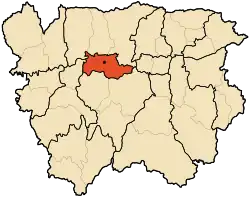 Localização de Aïn Defla