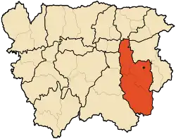 Localização de Aïn Lechiakh