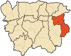 Localização de Djendel