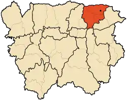 Localização de Hammam Righa