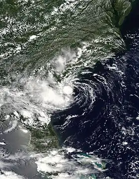 imagem ilustrativa de artigo Tempestade tropical Danny (2021)