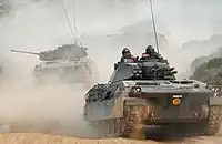 Blindados Dardo  italianos no Iraque.