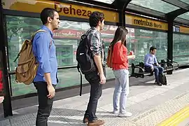 Estação da Linha de Cabildo.