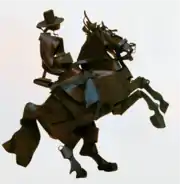 D. Antônio Cañero. Folha de cobre recortada. 1935.