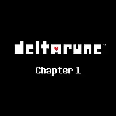 Capa da trilha sonora de Toby Fox para o primeiro capítulo de Deltarune, 2018