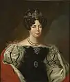 A Rainha Desidéria em 1822.