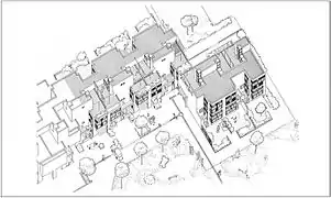 Habitação Diagoon, participação dos moradores, dentro e fora