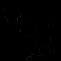 A imagem, quase totalmente negra, da diferença mostra que não há nenhuma diferença facilmente perceptível.