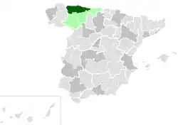 Mapa da área da arquidiocese
