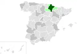 Mapa da área da arquidiocese