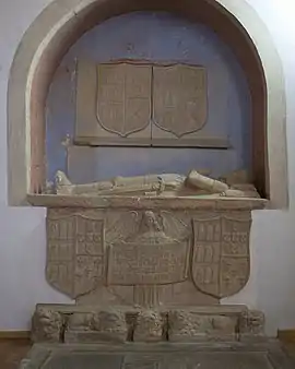 Túmulo de Mateus da Cunha, 7º Senhor de Pombeiro, c. 1525