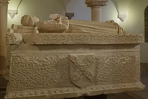 Túmulo de Afonso de Bragança, Marquês de Valença, Conde de Ourém