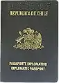 Passaporte diplomático chileno 2005-2013