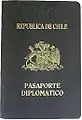Passaporte diplomático chileno até 2005