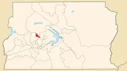 Mapa do Setor Complementar de Indústria e Abastecimento