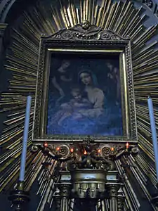 Peça-de-altar do altar-mor.