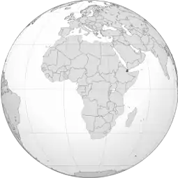Localização  República do Djibouti