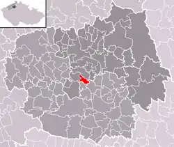 Localização de Dolánky nad Ohří