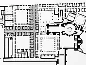 Corredores do dormitório e Cruzeiro