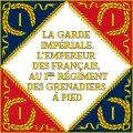 Bandeira do Primeiro Regimento da Guarda Imperial Napoleônica