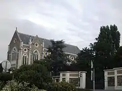 O dormitório da instituição Marie-Auxiliadora.