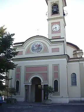 A igreja de São Jorge.