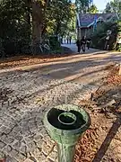 Bebedouro na entrada oeste do Sarphatipark, Amsterdã