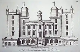 Castelo de Drumlanrig, elevação