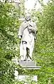 Estátua de Isaac Watts no Abney Park, Stoke Newington
