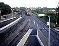O trem de Dublin para Mullingar.