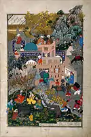 Duste Maomé , A História de Haftvad e da Minhoca