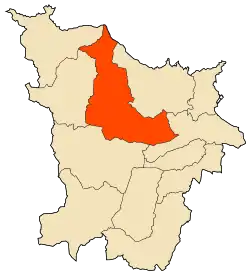 Localização de Oued El Aneb