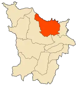 Localização de Seraïdi