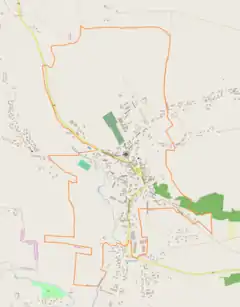 Localização de Działoszyce na Polónia