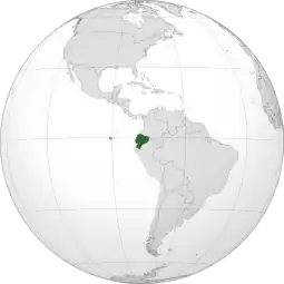 Localização  Equador