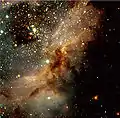 Nebulosa Ômega, ESO