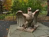 Eagle, National Zoo, Washington, D.C. Recuperado da Pennsylvania Station