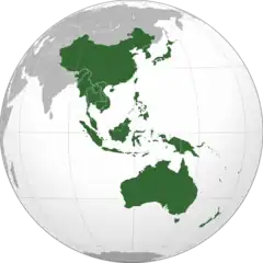 A região do Indo-Pacífico entre o Japão e o nordeste da Austrália é o habitat das espécies dos gênero Nautilus e Allonautilus (a partir de 30° de latitude norte, para 30° de latitude sul e 90° a 185° de longitude oeste).