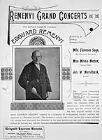 Seu programa de concertos em Boston (1891)
