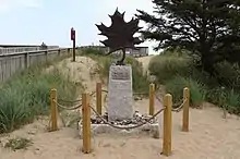 Memorial do Edmund Fitzgerald em Whitefish Point.
