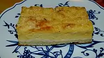 Bolo de ovos da Saxónia / Eierschecke c/ Streusel.