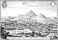 Eisenach em 1647, por Merian