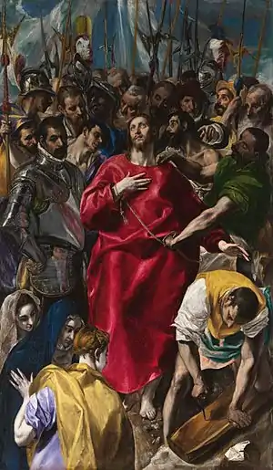 El Greco: Cristo espoliado, 1577–1579. Catedral de Toledo