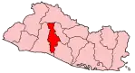 Localização de San Salvador